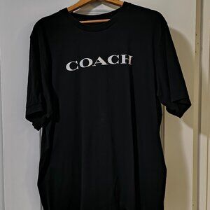 Coach New York Logo T-Shirt Black Men’s XXL